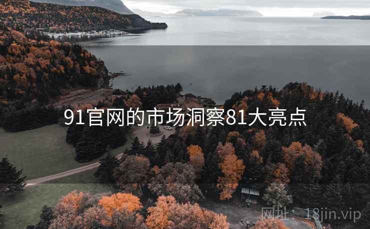 91官网的市场洞察81大亮点 91官网的市场洞察81大亮点