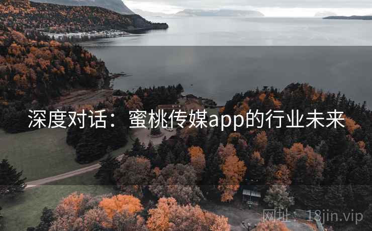 深度对话:蜜桃传媒app的行业未来 深度对话:蜜桃传媒app的行业未来