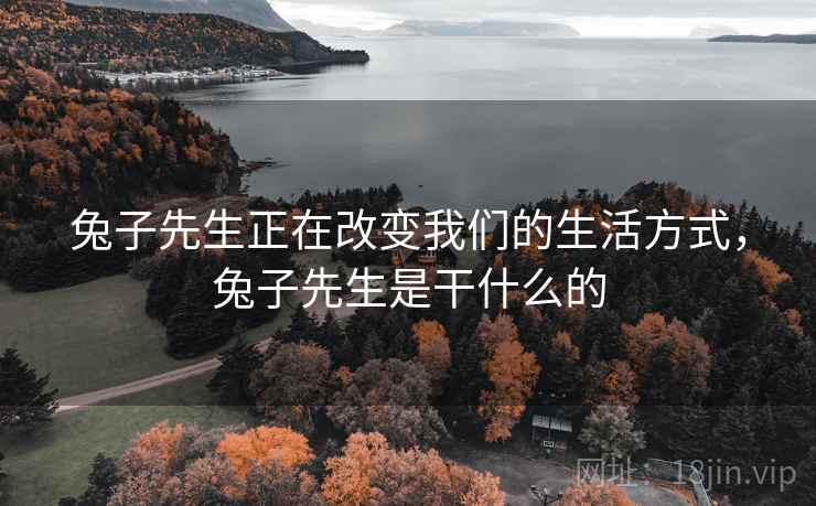 兔子先生正在改变我们的生活方式,兔子先生是干什么的 兔子先生正在改变我们的生活方式,兔子先生是干什么的